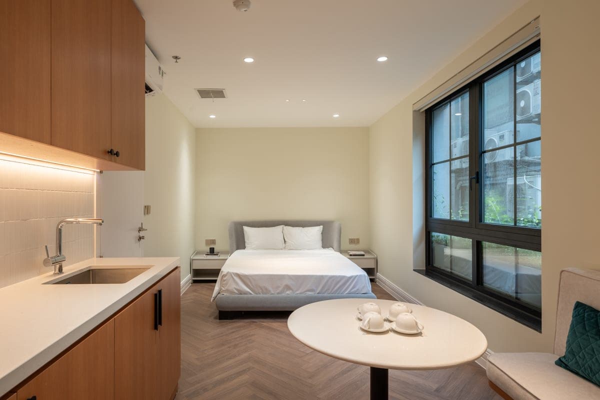 Furnished Studio for Rent in West Lake, Hanoi