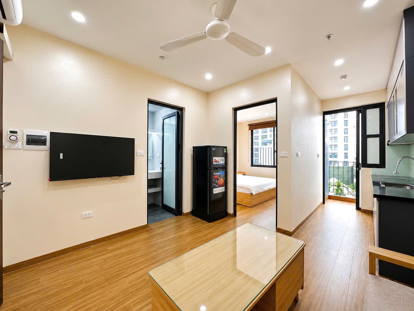 New Starter 1-Bedroom Apartment on 11 Tay Ho Street, Tây Hồ · Unit 4F