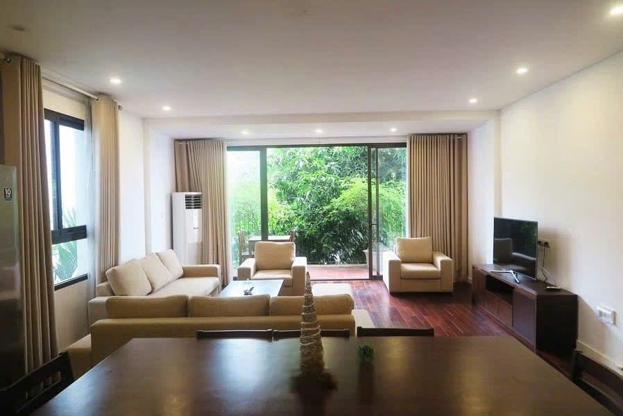 Spacious 3 bedroom apartment with large balcony on Xom Chua, Dang Thai Mai