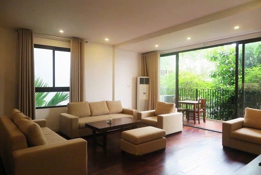 Spacious 3 bedroom apartment with large balcony on Xom Chua, Dang Thai Mai 2