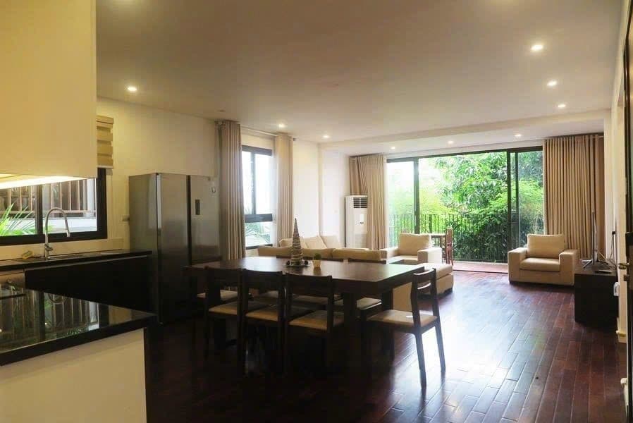 Spacious 3 bedroom apartment with large balcony on Xom Chua, Dang Thai Mai 3