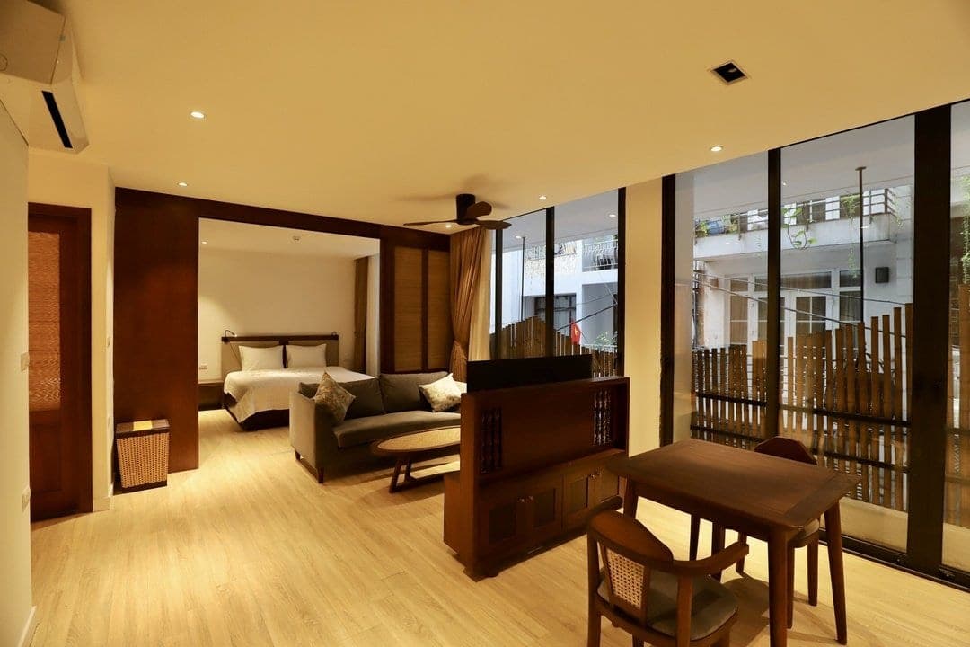 1-Bedroom Apartment with Balcony at 15/41 Linh Lang, Ba Đình · Unit 203