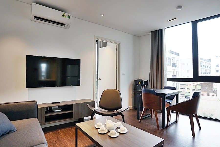 City View 1-Bed Apartment in Tây Hồ · No. 2B Lane 25 Tay Ho 2