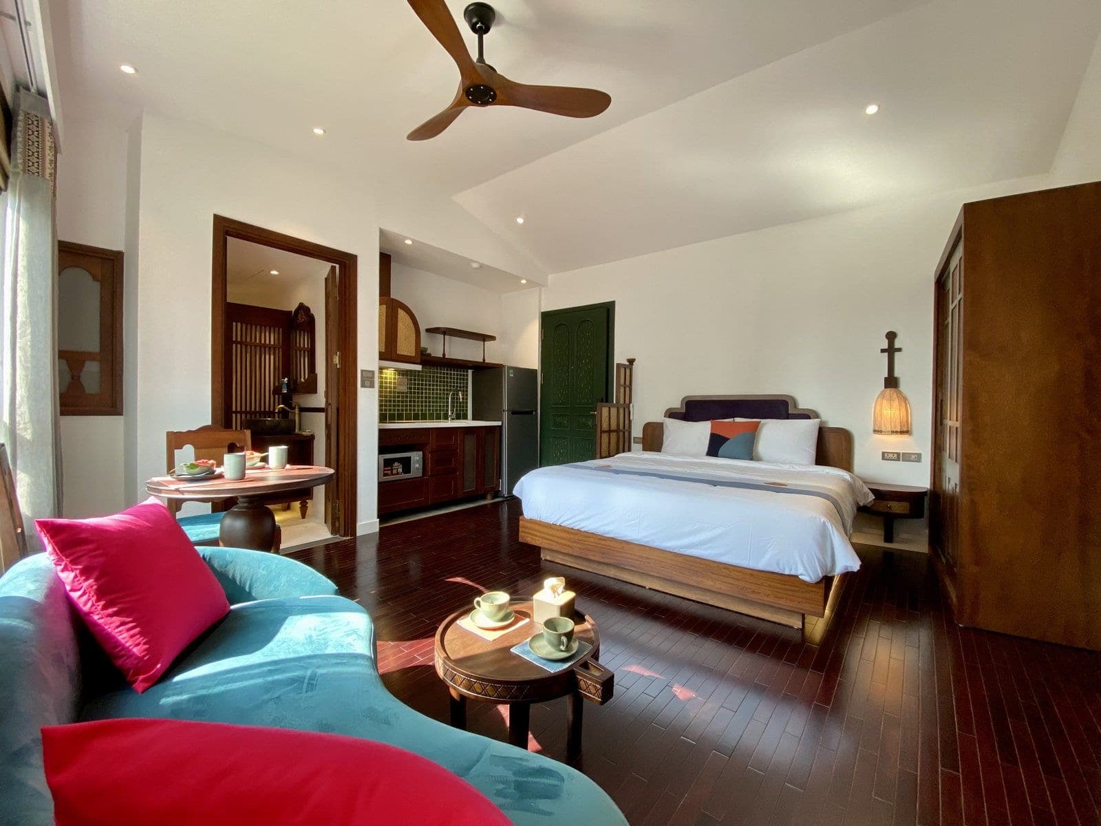 1-Bedroom Apartment with Balcony at 51 Nguyen Khac Hieu, Ba Đình · Unit 602