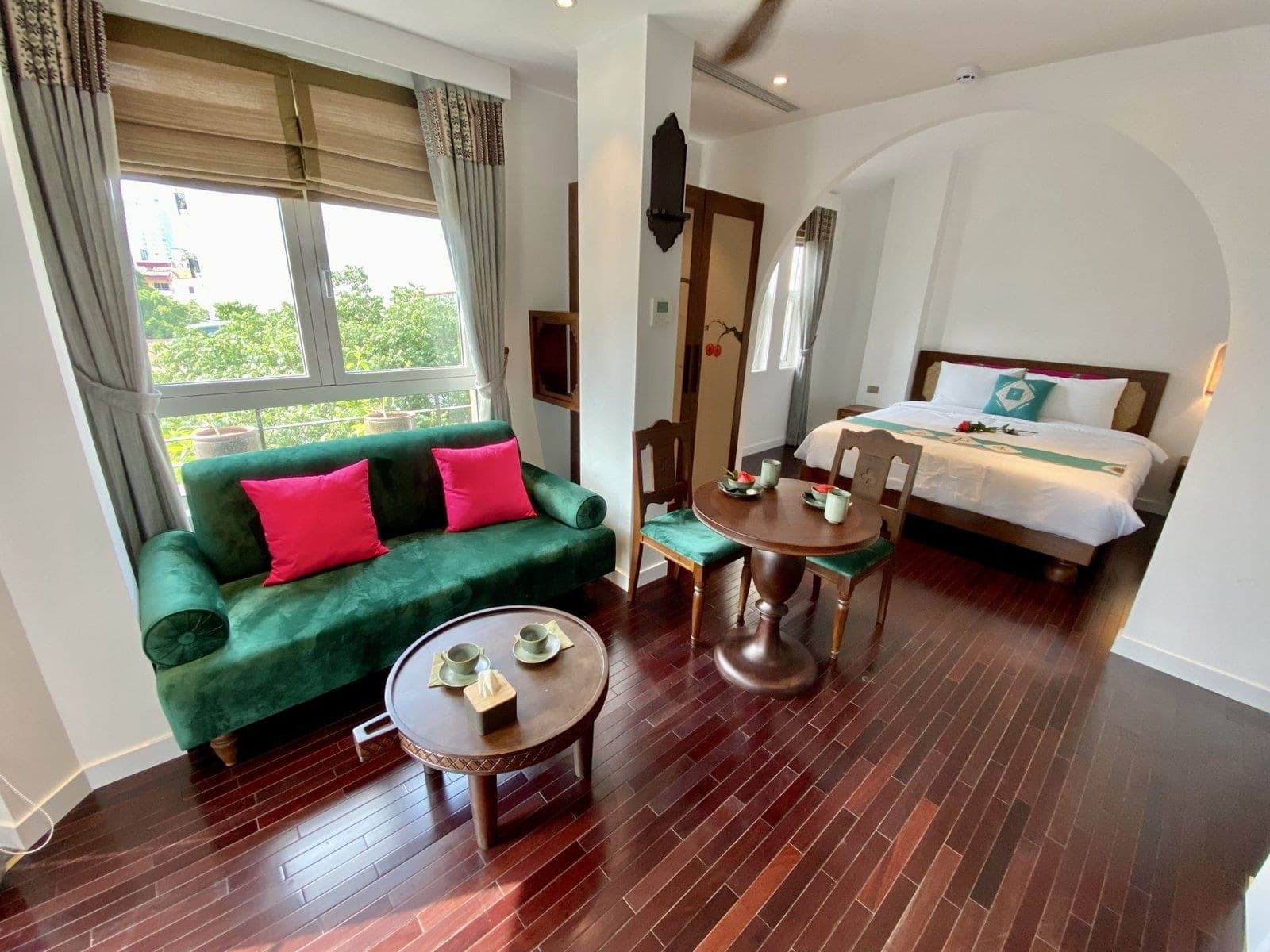 1-Bedroom Apartment with Balcony at 51 Nguyen Khac Hieu, Ba Đình · Unit 601